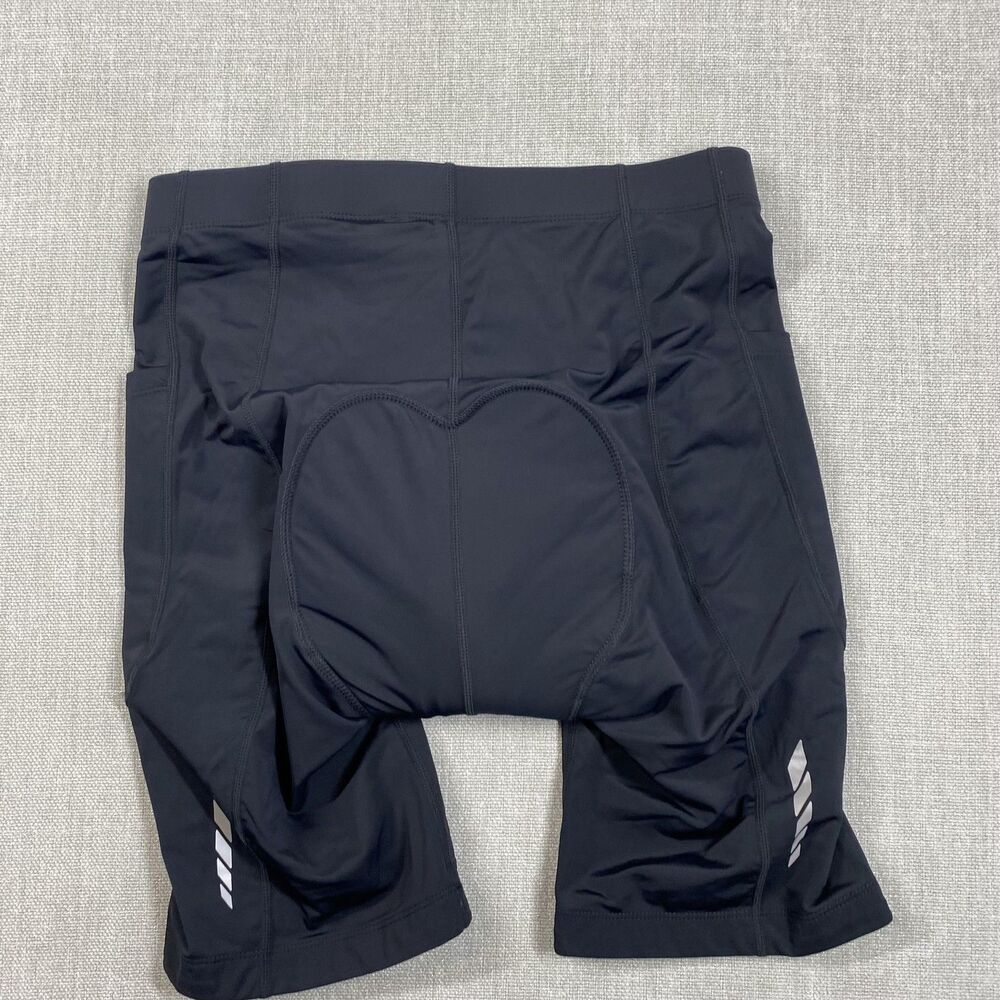 Baleaf Cycling Shorts Womens Large Black Padded Compression UPF 50+ Chamois Bike - Picture 12 of 12
